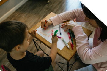 Children learning together