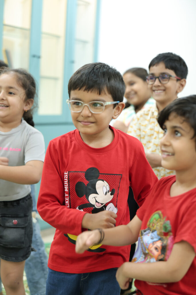 Activity room for creative learning sessions and child development programs at Zack in Surat