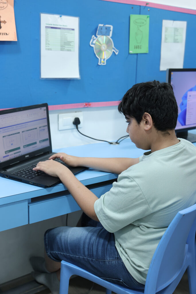 Modern Computer lab setup designed for smart education