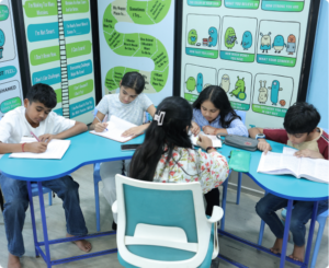 Teacher taking personalized tuition classes at Zack classroom in Surat