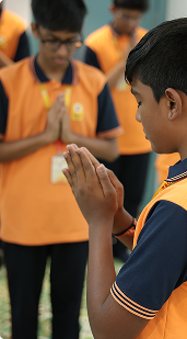 Zack provides physical activity sessions for NIOS students at their open schooling center in Surat