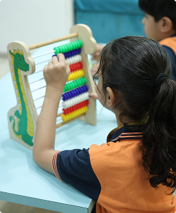 Comfortably seated students in a classroom